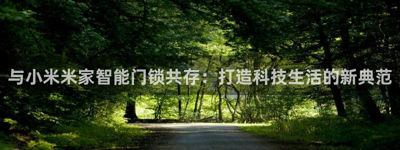 jdb试玩平台：与小米米家智能门锁共存：打造科技生活的新典范