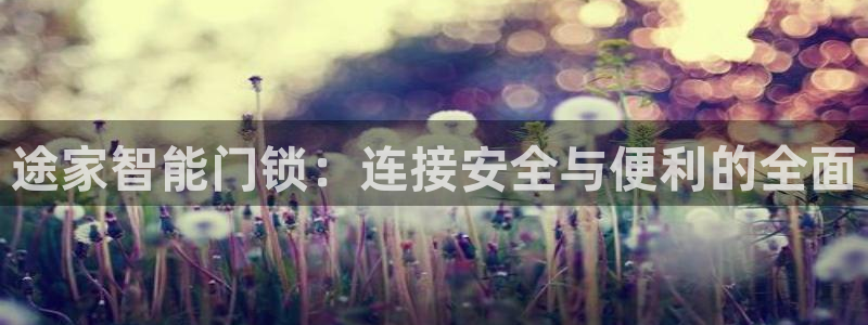 jdb电子 飞鸟派对：途家智能门锁：连接安全与便利的全面