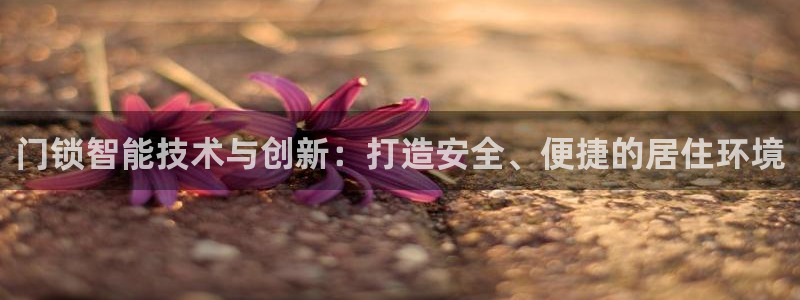 jdb电子平台首页：门锁智能技术与创新：打造安全、便捷的居住