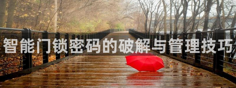 jdb电子游艺：智能门锁密码的破解与管理技巧