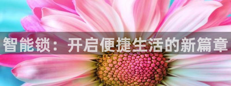 jdb电子注册送38：智能锁：开启便捷生活的新篇章